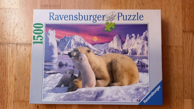 Ravensburger Puzzle 1500 jegesmedvs - Budapest IX. ker. vagy Foxpost