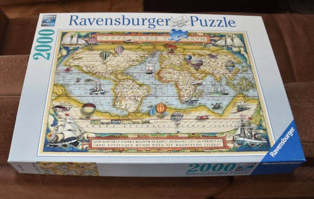 Ravensburger Puzzle 168255 Utazs a vilg krl 2000 darabos