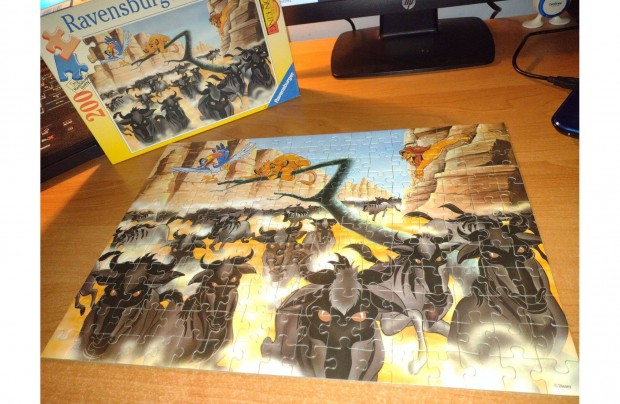 Ravensburger Puzzle Oroszlán király 200 db-os