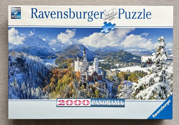 Ravensburger Puzzle - Neuschwanstein kastly kirak - Csak doboz