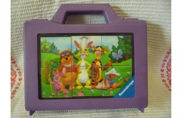 Ravensburger Winnie the Pooh mesekocka puzzle brndben 2006