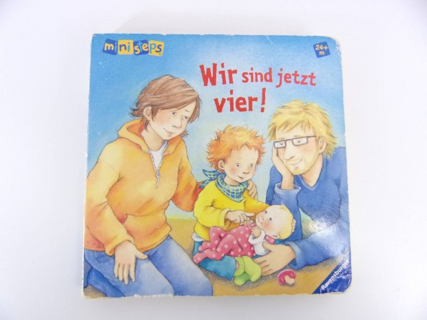 Ravensburger Wir sind jetzt vier nmet nyelv kpesknyv!