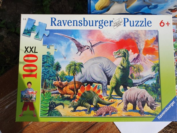 Ravensburger dinosaurus puzzle xxl 100db 1000forint