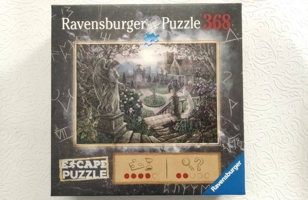 Ravensburger kirak: jfl a kertben, 368 darabos, Escape puzzle