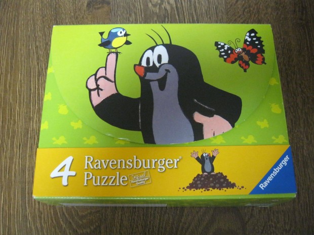 Ravensburger kisvakond és barátai 4 részes puzzle készlet - ritkaság
