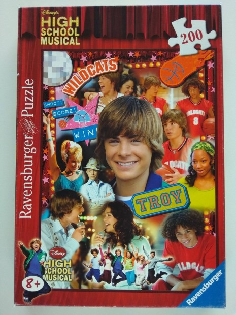 Ravensburger puzzle High School Musical Troy szupersztr 200 darabos