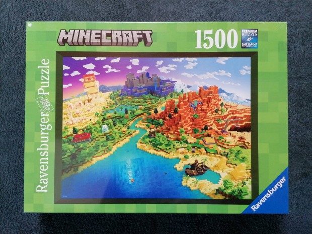 Ravensburger puzzle / World of Minecraft / 1500 db / bontatlan