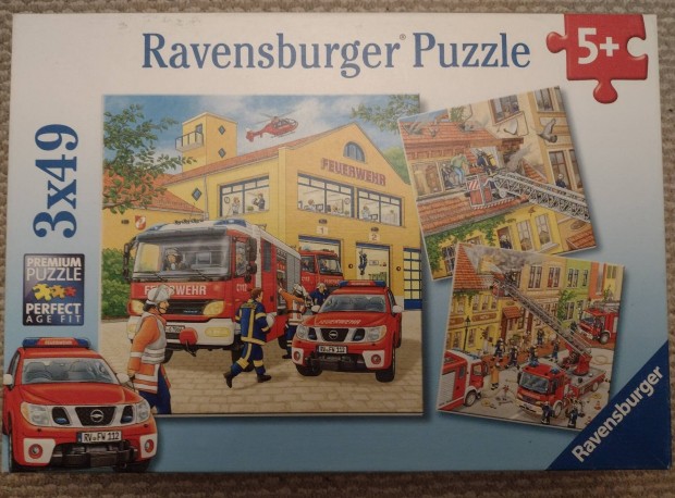 Ravensburger tzolts puzzle, 3x49, 5+