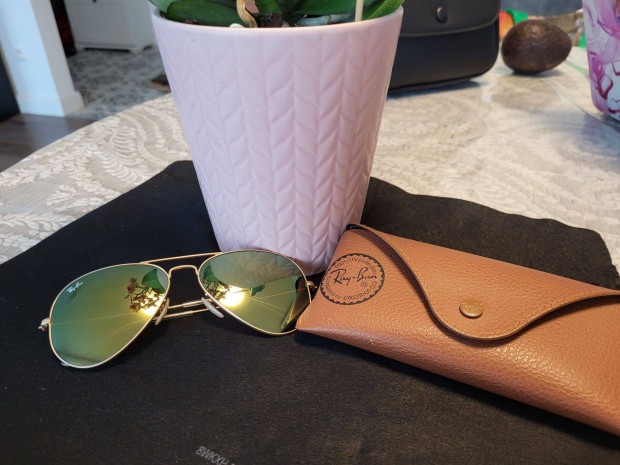 Ray-Ban RB3025 Matte gold 112/93 Large Metal /Aviator Napszemveg