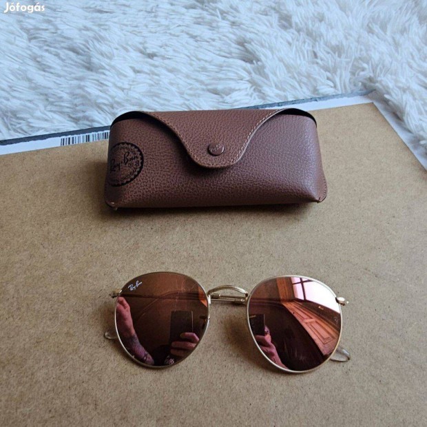 Ray-Ban Round RB3447 112/z2 napszemveg j gyri tokjban 53as