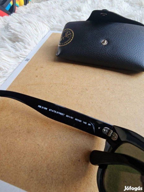 Ray-Ban State Street RB2186 901/31 napszemveg teljesen j