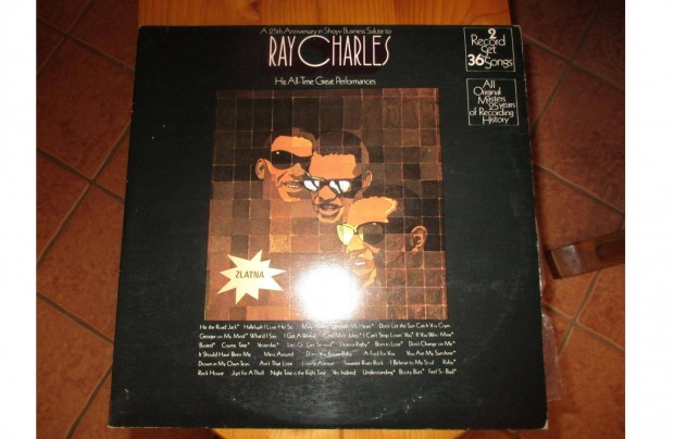 Ray Charles His all time great performances dupla LP hanglemez elad