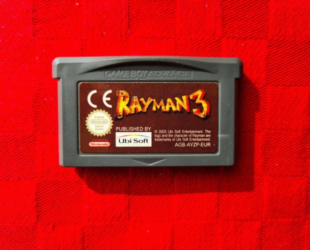 Rayman 3 (Nintendo Game Boy Advance) gameboy GBA eredeti ray man