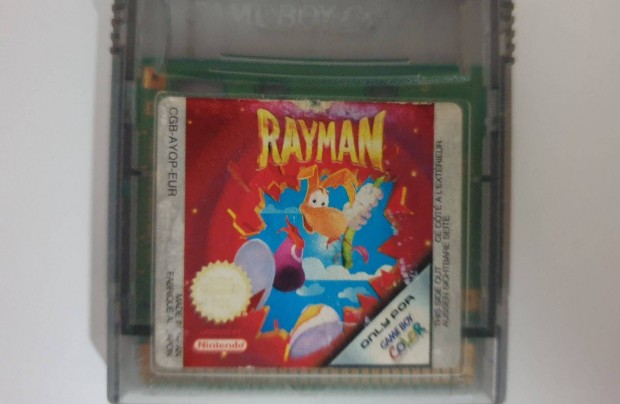 Rayman Gameboy Game Boy color eredeti Nintendo jtk