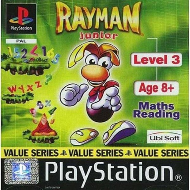Rayman Junior Level 3, Mint PS1 jtk