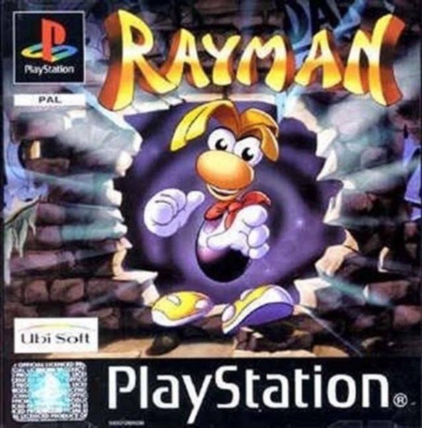 Rayman, Mint eredeti Playstation 1 jtk