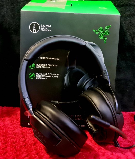 Razer Kraken 2019 fejhallgat ,Szp llapotban,1h Garancival Tpus