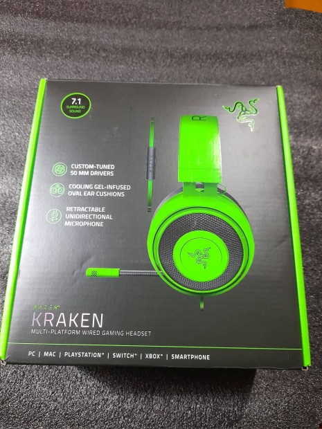 Razer Kraken Fejhallgat (Vezetkes)