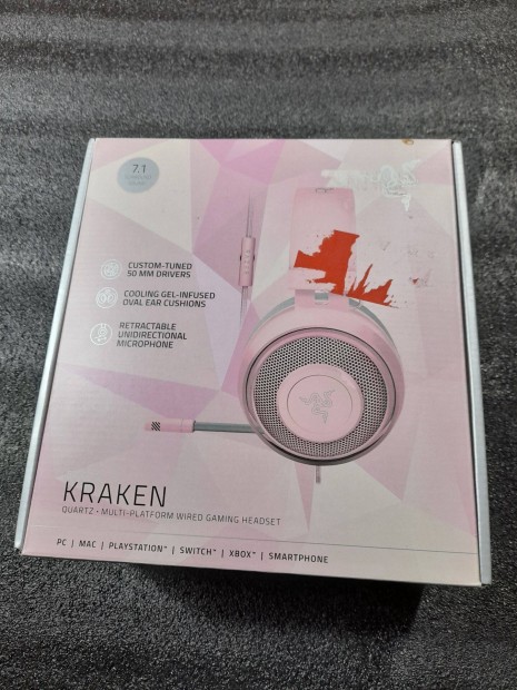 Razer Kraken Quartz Fejhallgat (Vezetkes) Eladva