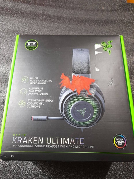 Razer Kraken Ultimate Fejhallgat (Vezetkes)