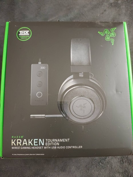 Razer kraken tournament edition fejhallgat