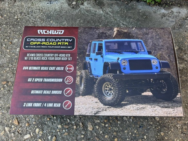 Rc4wd cross country crawler Rc autó