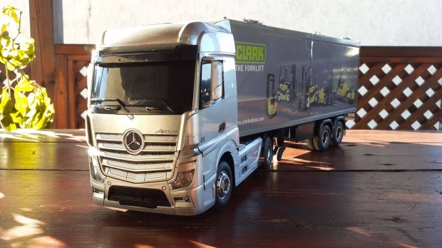 Rc kamion, mercedes-benz, actros, rc jtk, dickie, tvvezrl nlkl!