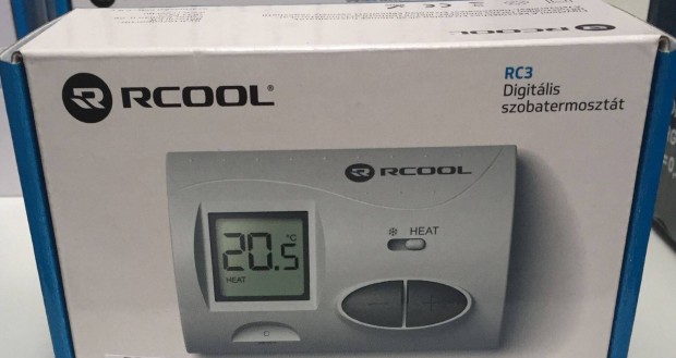 Rcool RC3 Digitlis szobatermosztt nem programozhat