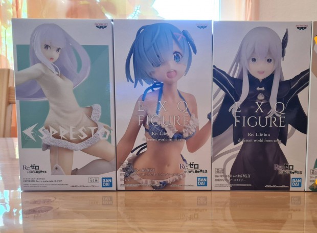 Re:Zero Anime figurk, j