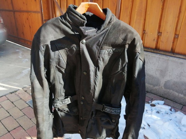 Reactor- ffi vastag Cordura+ bőr.egyedi motoros kabát ! XL-XXL