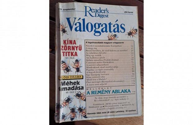 Reader's Digest Vlogats 1993 Szeptember