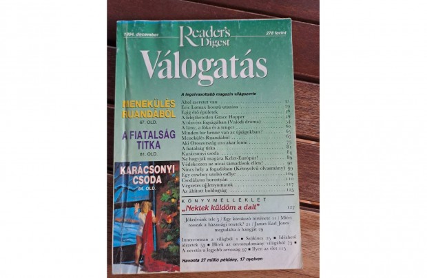 Reader's Digest Vlogats 1994 December