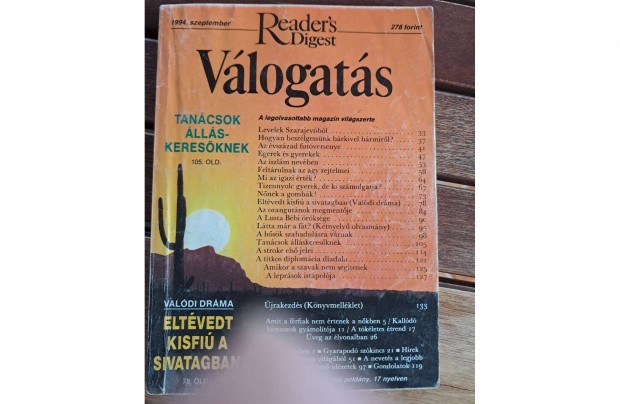 Reader's Digest Vlogats 1994 Szeptember