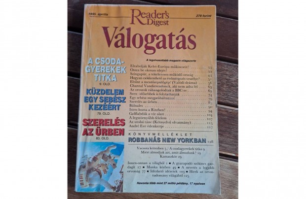 Reader's Digest Vlogats 1995 prilis