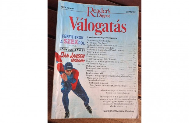 Reader's Digest Vlogats 1995 Janur