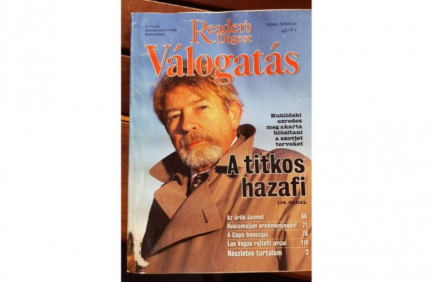 Reader's Digest Vlogats 1999 prilis