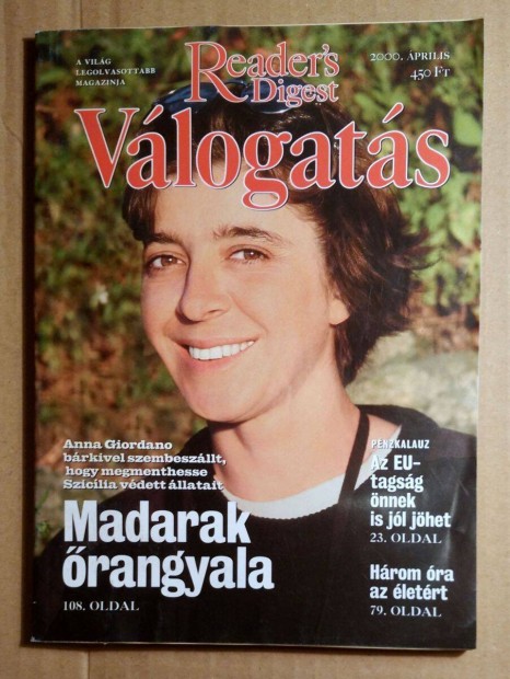 Reader's Digest Vlogats 2000/4 prilis (6kp+tartalom)