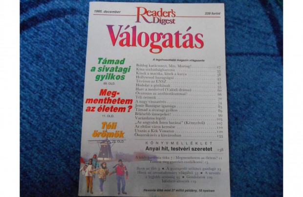 Reader's Digest magazin 1995 december
