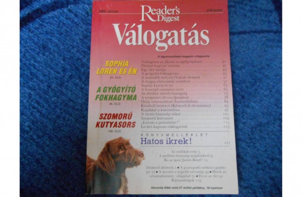 Reader's Digest magazin 1995 jnius