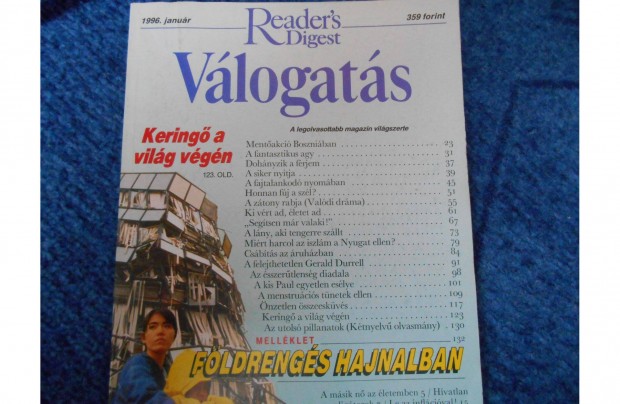 Reader's Digest magazin 1996 janur
