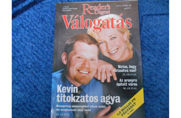 Reader's Digest magazin 2001 februr