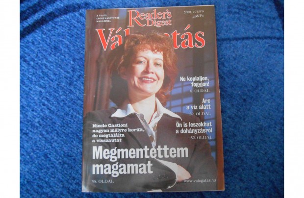 Reader's Digest magazin 2001 jlius