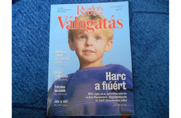 Reader's Digest magazin 2001 mjus