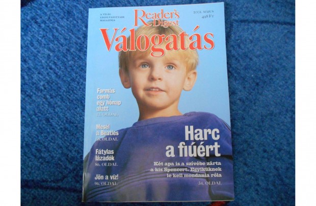 Reader's Digest magazin 2001 mjus