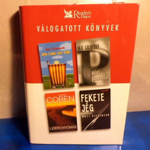 Reader's Digest vlogatott knyvek - 4 db