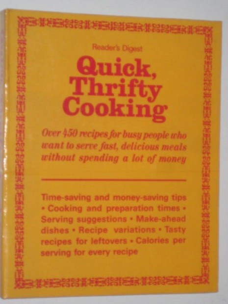 Reader's Quick, Thrifty Cooking