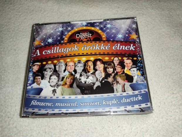 Readers Digest - A Csillagok rkk lnek (5CD)Duett,Musical,Filmzene