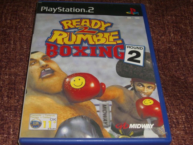 Ready 2 Rumble Boxing Round 2 - Playstation 2 eredeti lemez ( 2500 Ft)