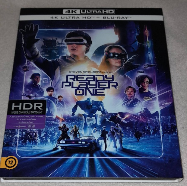 Ready Player One 2D Magyar Szinkronos Blu-ray Film 