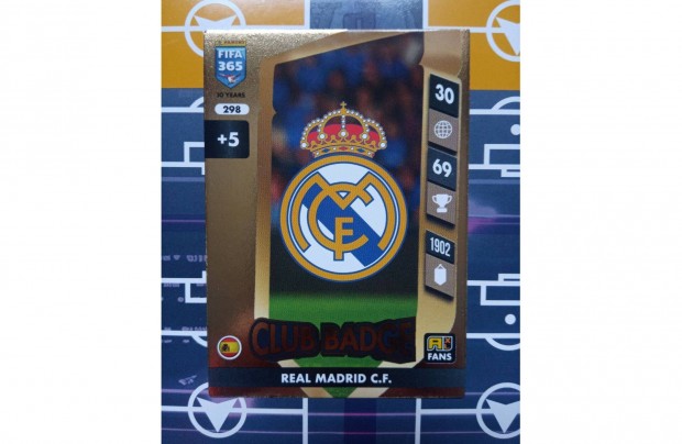 Real Madrid Club Badge, Cmer Fifa 365 2025 focis krtya